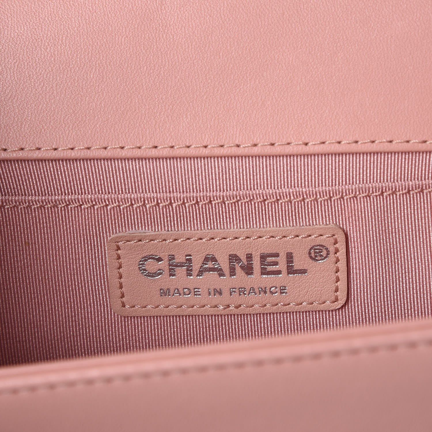 Chanel Lambskin Quilted Medium Boy Flap Light Pink 6 of 15