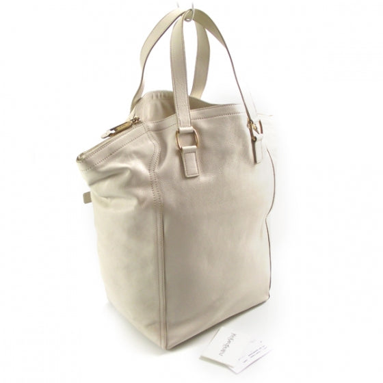 Large Downtown Tote Ivory