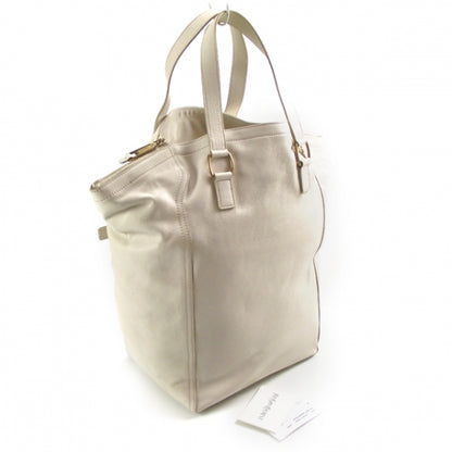 Saint Laurent Large Downtown Tote Ivory 3 of 10