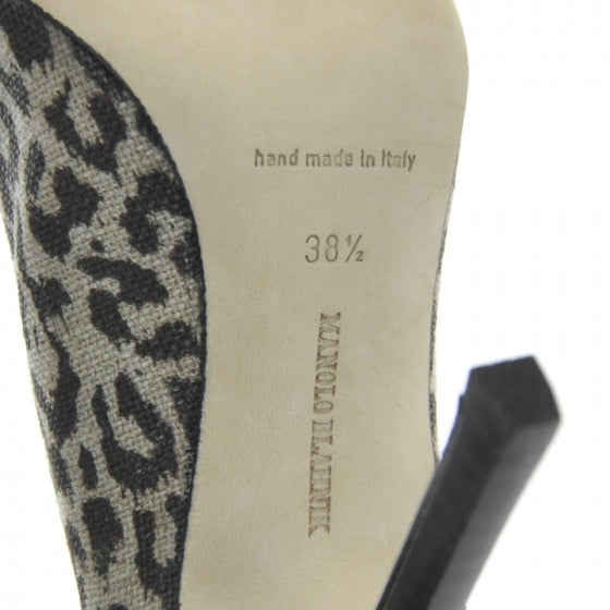 FASHIONPHILE MANOLOBLAHNIKToileLeopardPumps38.5 4 of 6