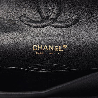 Chanel Caviar Quilted Medium Double Flap Black 6 of 13
