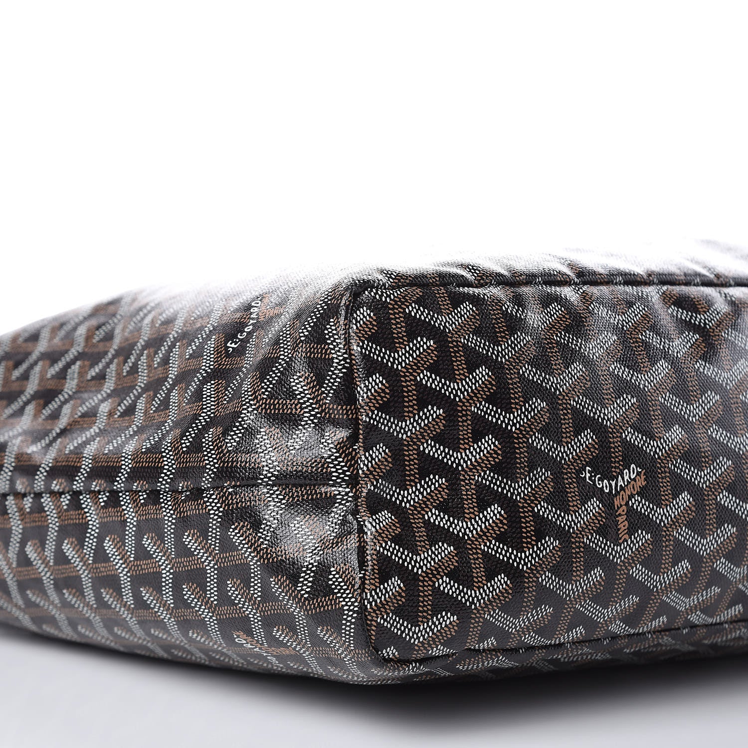 Goyard Goyardine Fidji Zip Hobo Black 7 of 8