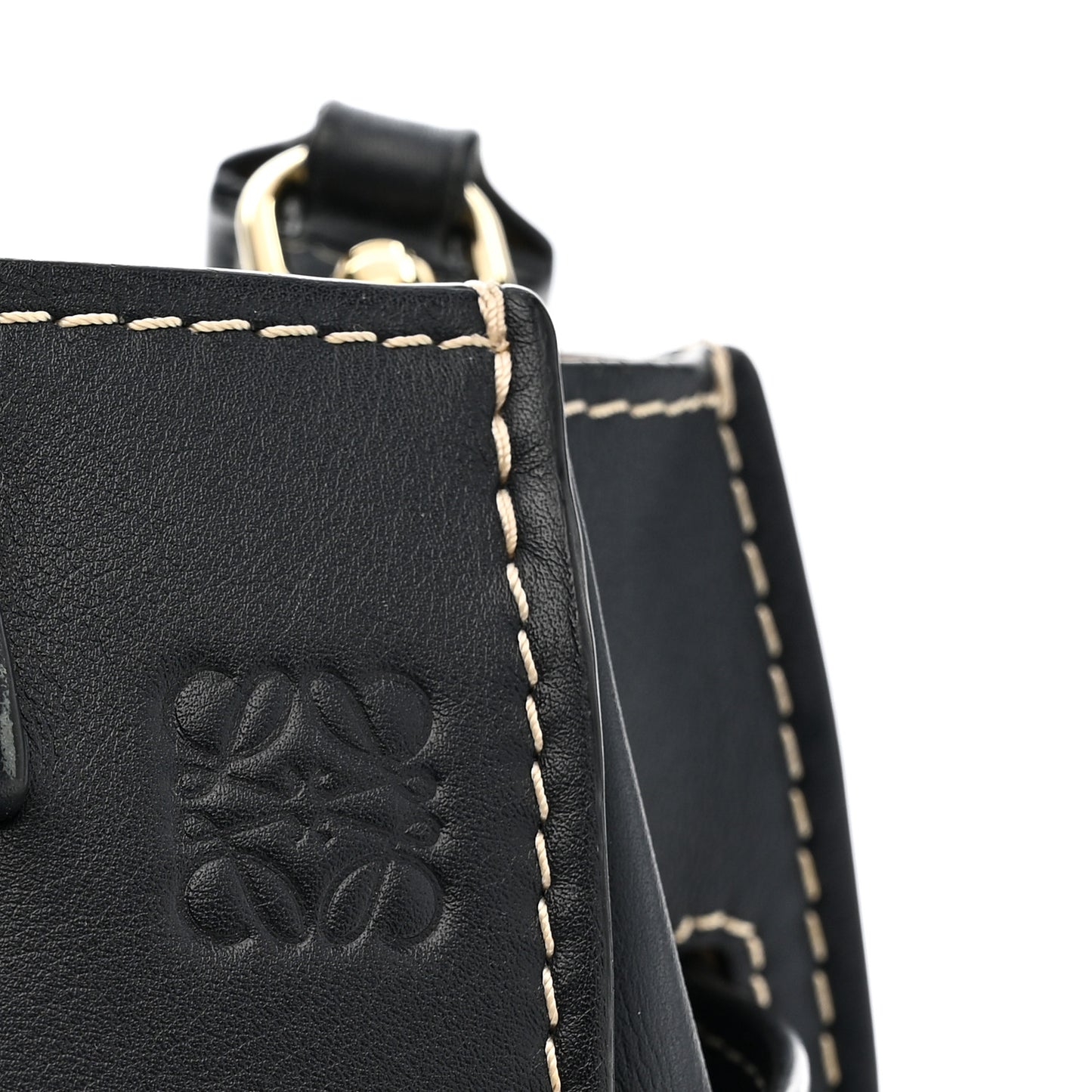 Calfskin Small Gate Tote Midnight Blue