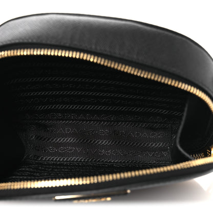 Prada Saffiano Lux Odette Belt Bag Black 4 of 9