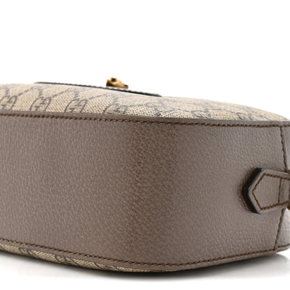 Gucci GG Supreme Monogram Web Neo Vintage Shoulder Bag Beige New Acero Crop 9 of 11