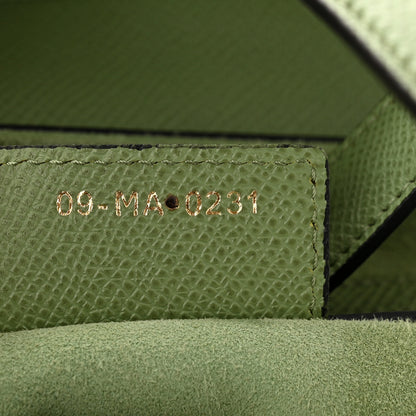 Christian Dior Grained Calfskin Saddle Bag Green 7 of 10