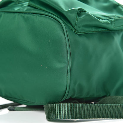 Prada Nylon Vela Saffiano Double Buckle Backpack Oleandro 9 of 10