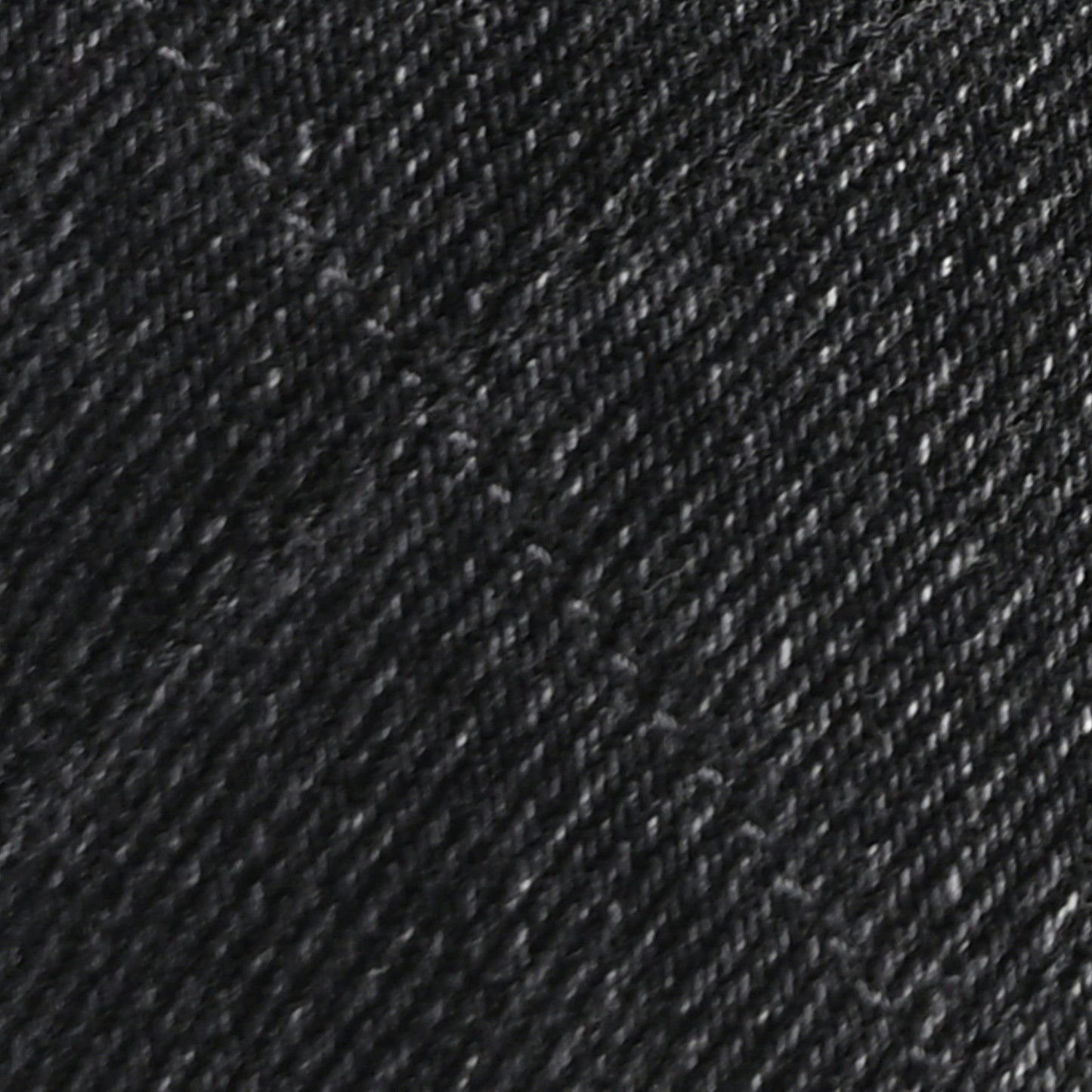 Washed Denim Quilted Medium Chanel 25 Handbag Black