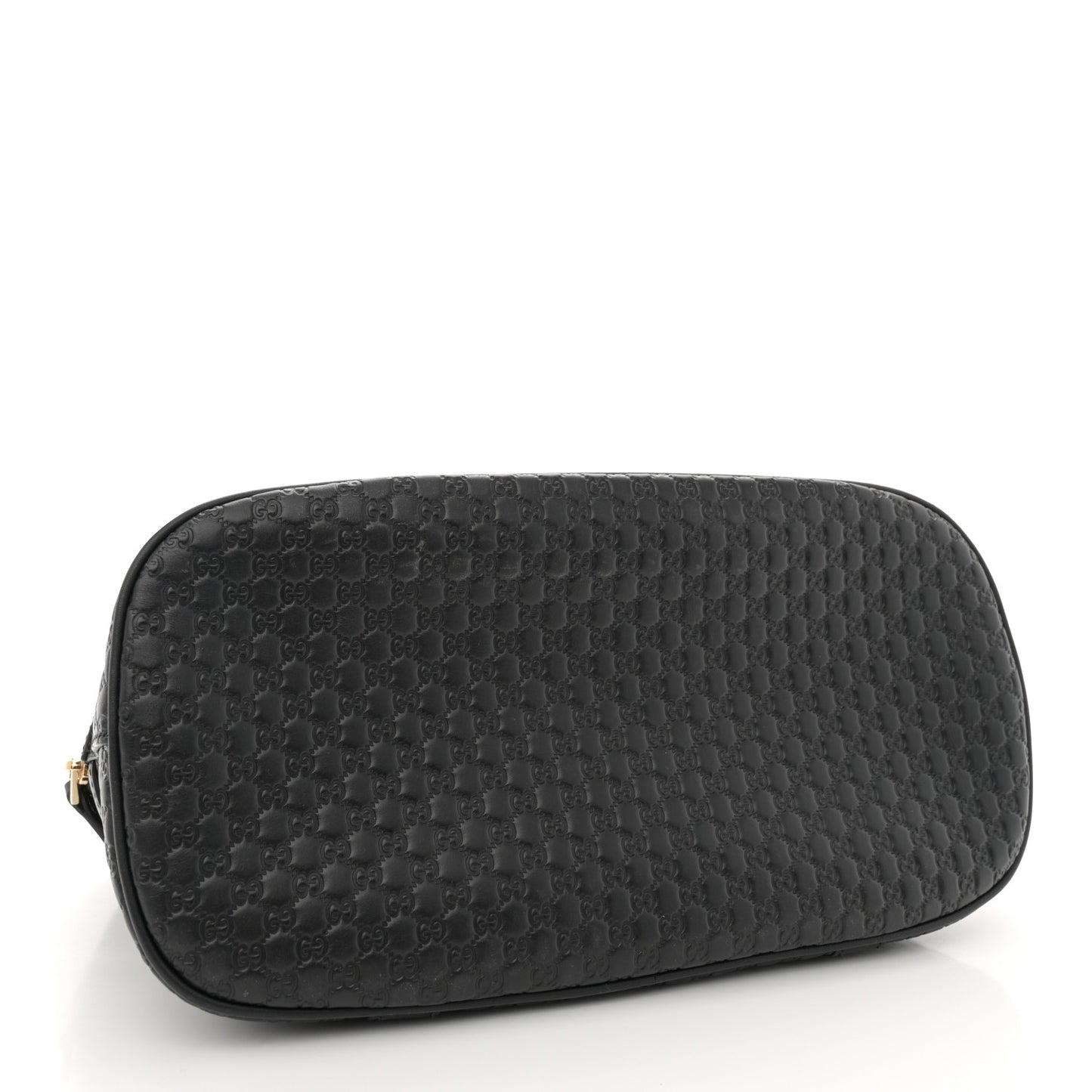 Microguccissima Medium Dome Bag Black