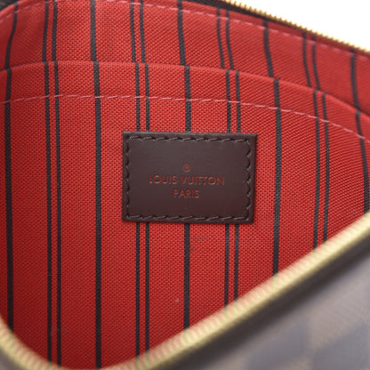 Louis Vuitton Damier Ebene Neverfull MM GM Pochette 6 of 10