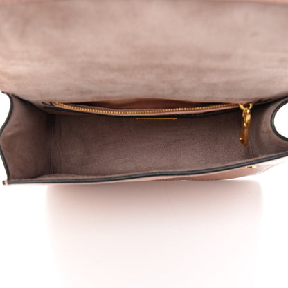 Miu Miu Goatskin Madras Soft Calf Crystal Embellished Shoulder Bag Mughetto 4 of 8
