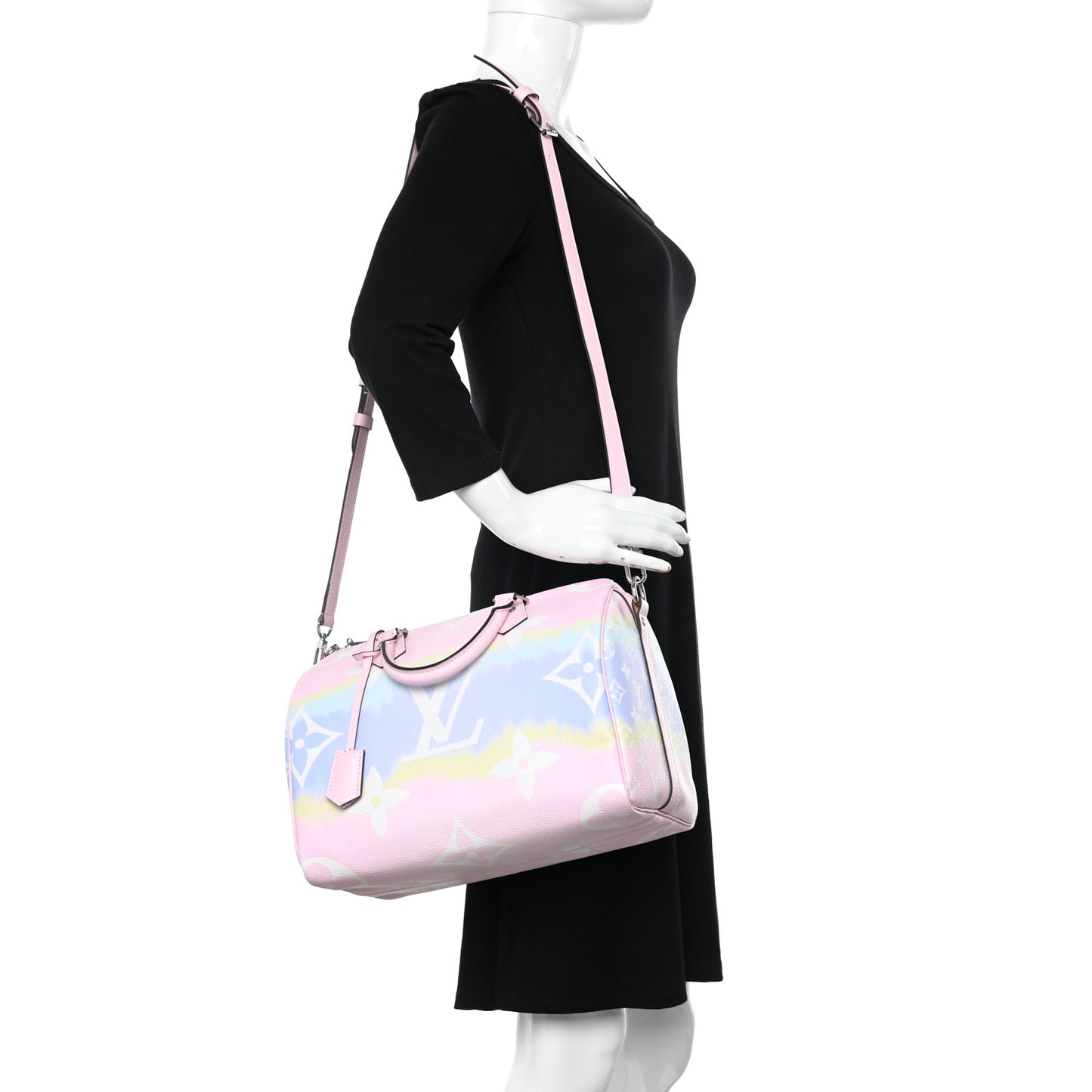Monogram Escale Speedy Bandouliere 30 Pastel