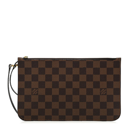 Louis Vuitton Damier Ebene Neverfull MM GM Pochette 1 of 7