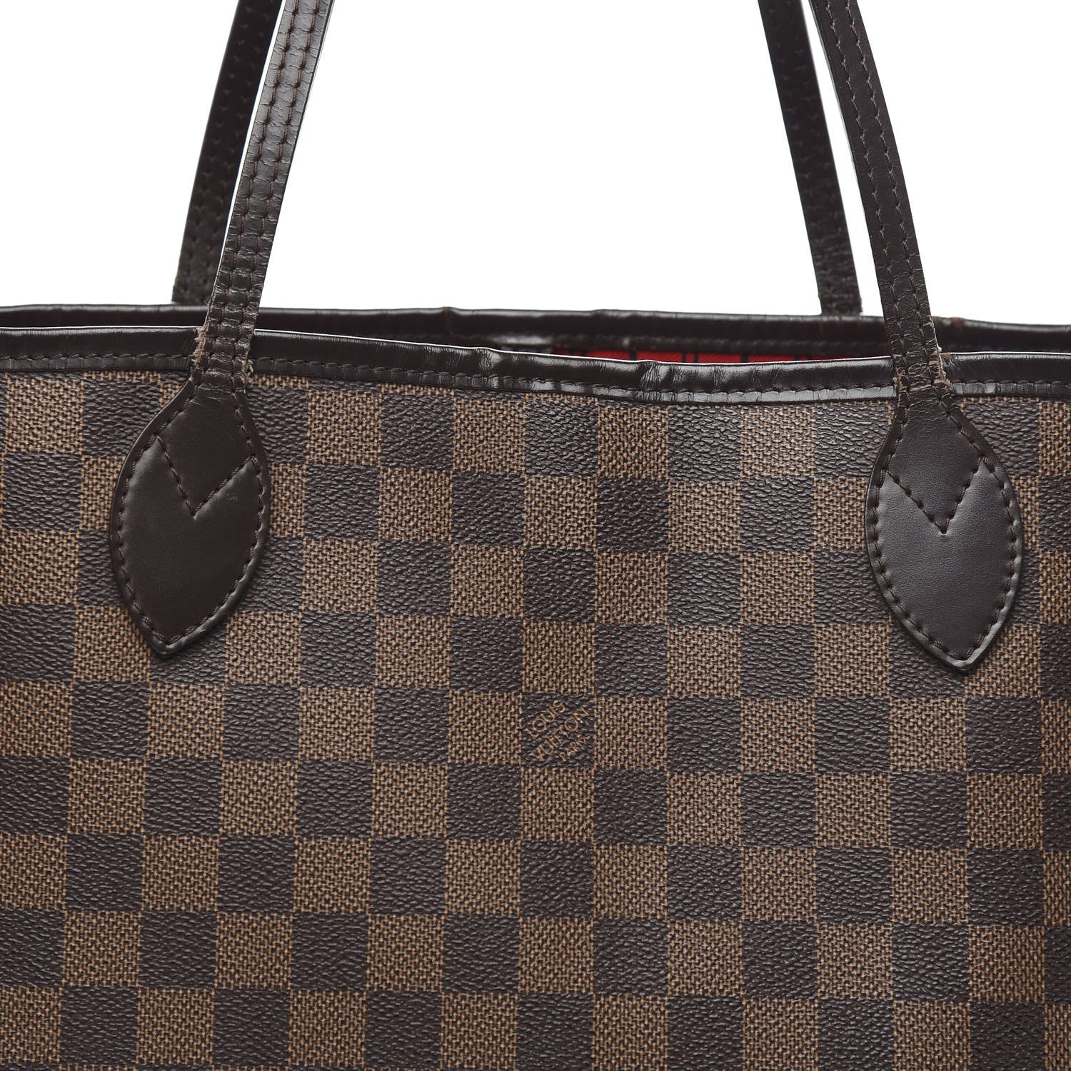 Louis Vuitton Damier Ebene Neverfull MM 19 of 19