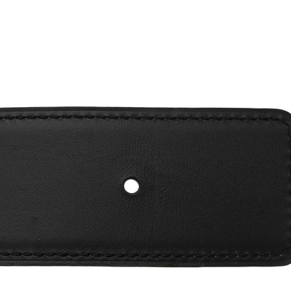 Hermes Box Epsom 32mm H Belt 95 38 Black Gold 6 of 10