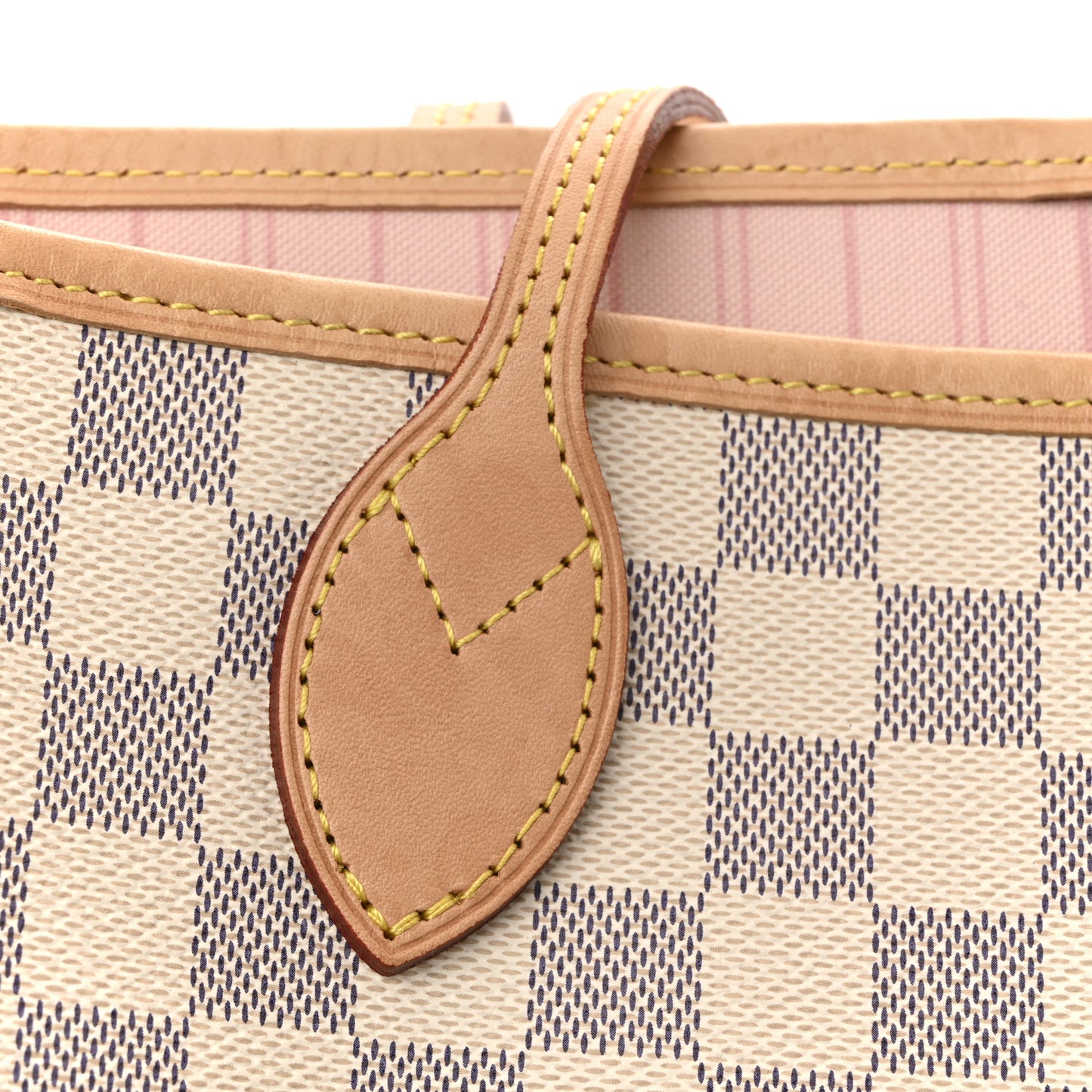 Damier Azur Neo Neverfull GM Rose Ballerine