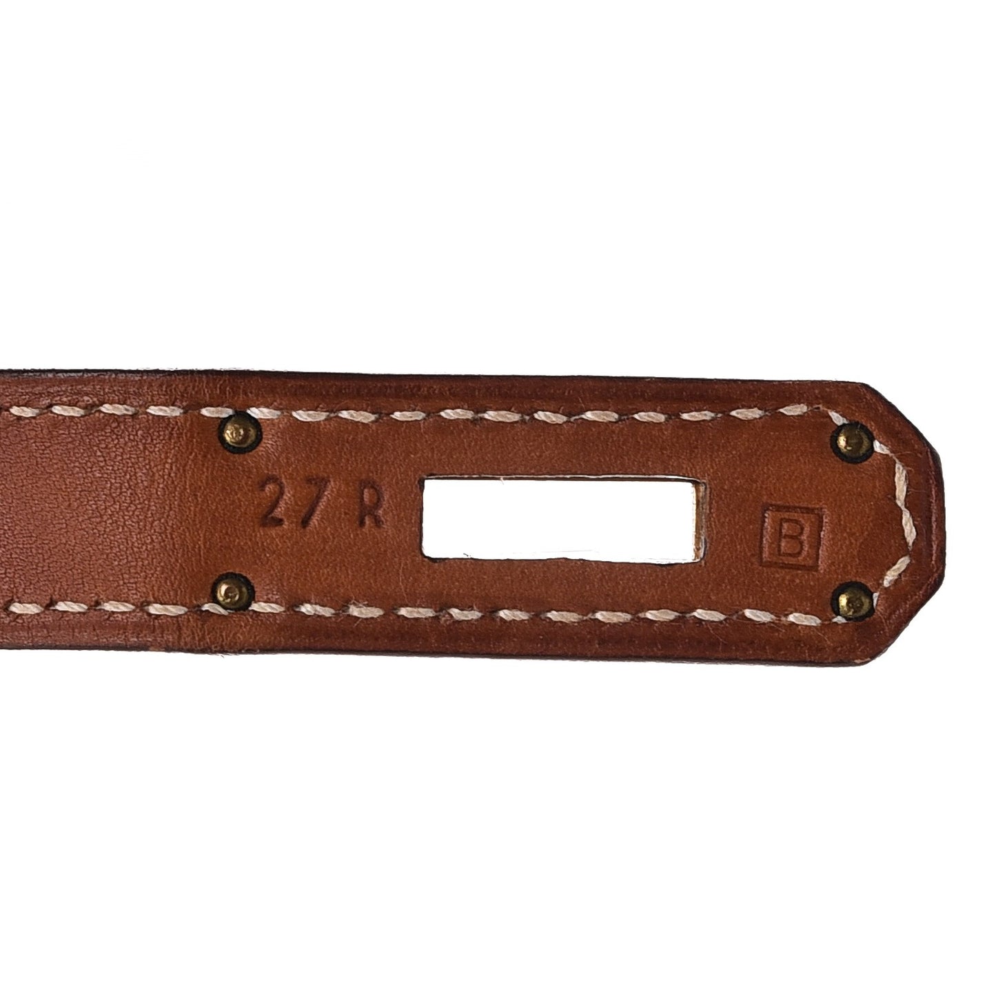 Natural Barenia Birkin 35 Fauve