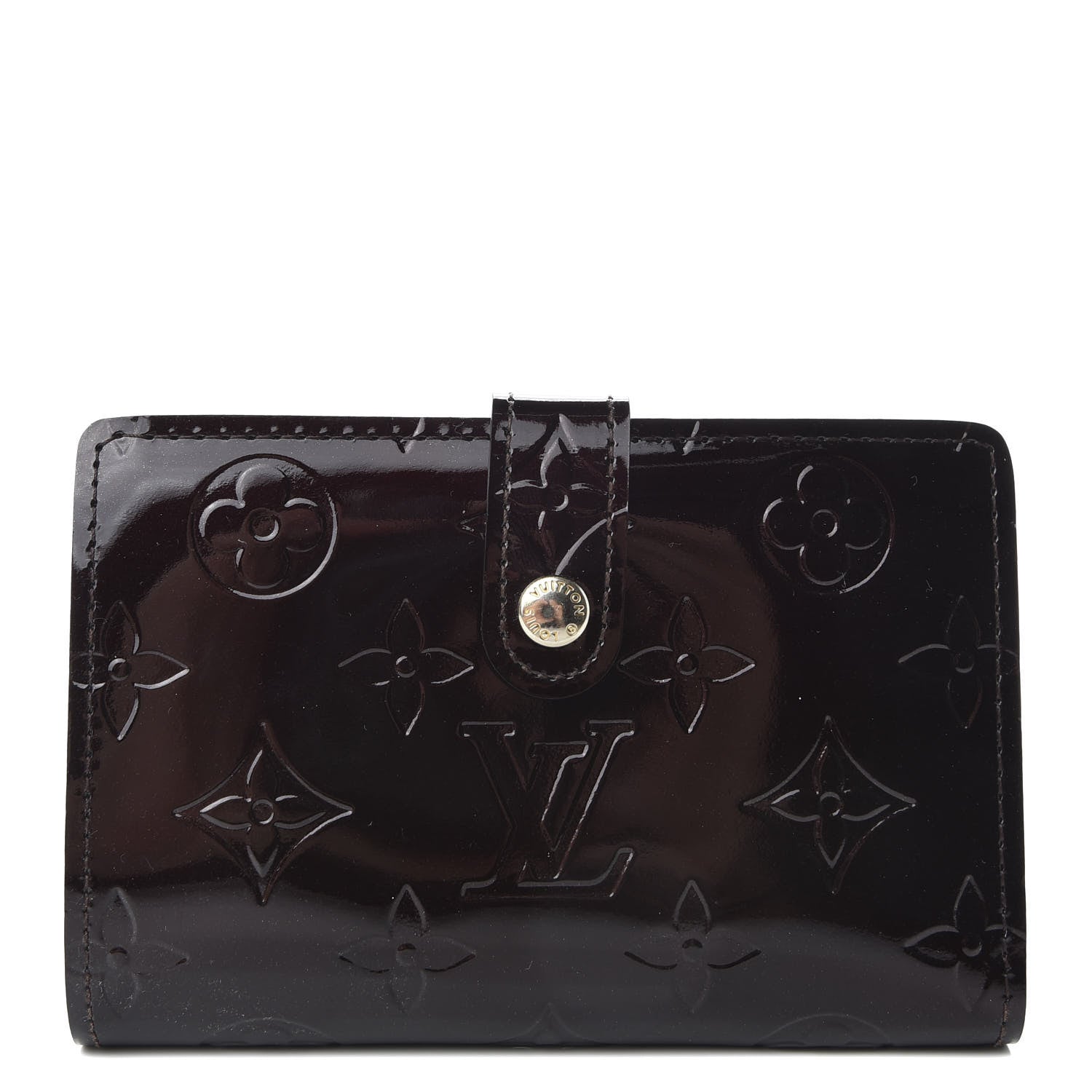 Louis Vuitton Vernis French Purse Wallet Amarante 1 of 6