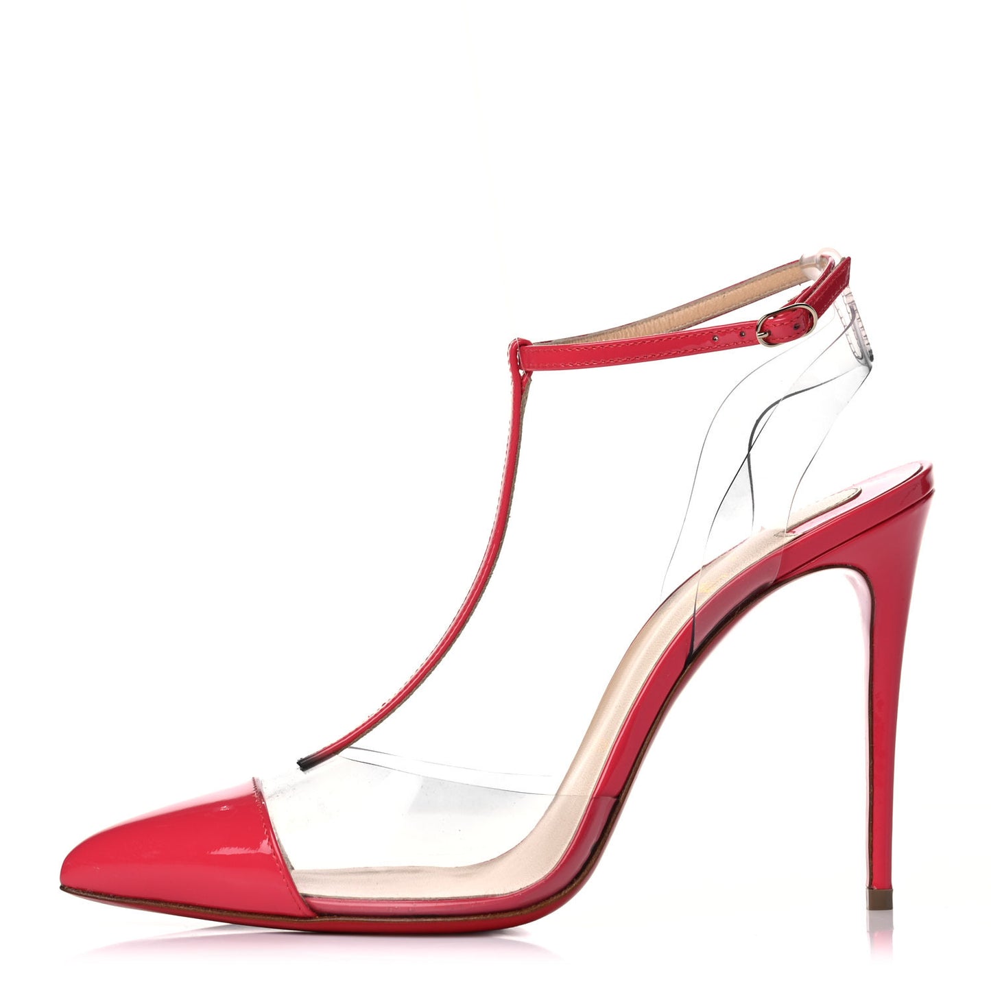 Patent PVC Nosy 100 Pumps 37.5 Begonia
