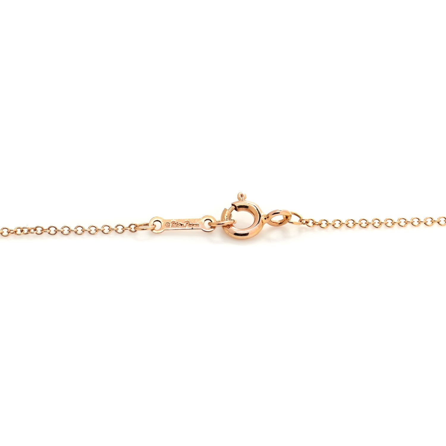 Tiffany 18K Yellow Gold Diamond Paloma Picasso Modern Heart Pendant Necklace 5 of 5