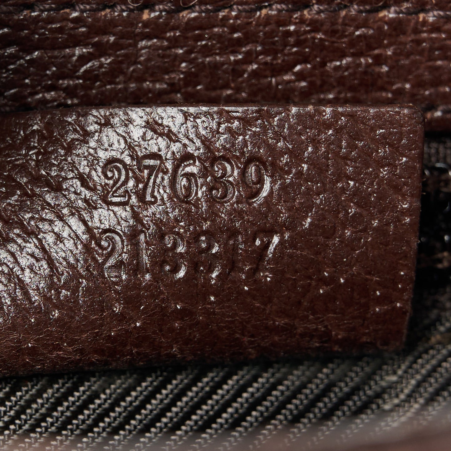 Monogram Messenger Crossbody Bag Dark Brown