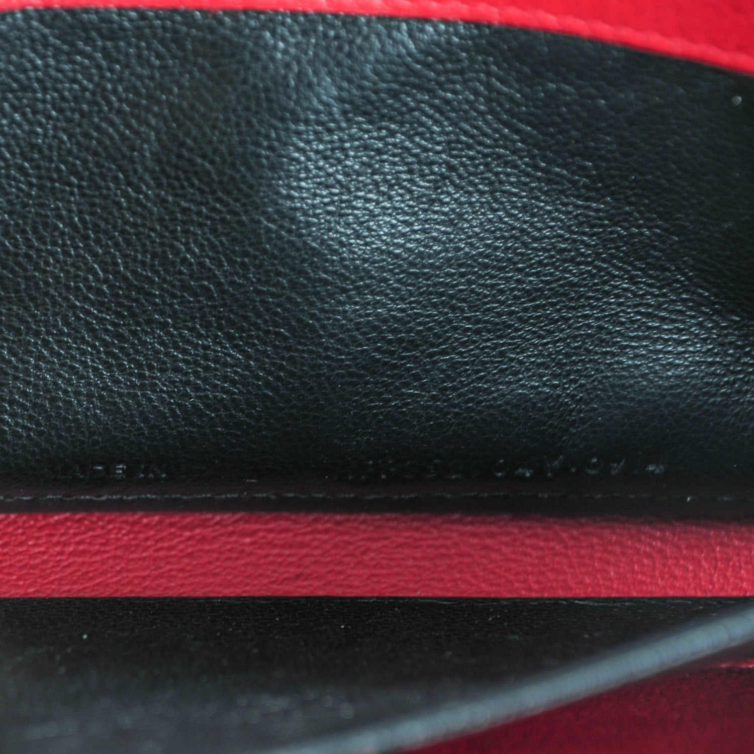 Saint Laurent Chevre Belle De Jour Zip Around Wallet Rouge Orient 7 of 7