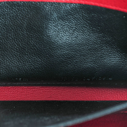 Saint Laurent Chevre Belle De Jour Zip Around Wallet Rouge Orient 7 of 7