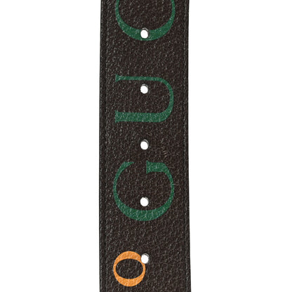 Gucci Dollar Calfskin Centennial 100 Double G 40mm Belt 85 34 New Acero New Shamarock Crop Hibiscus Red 6 of 6