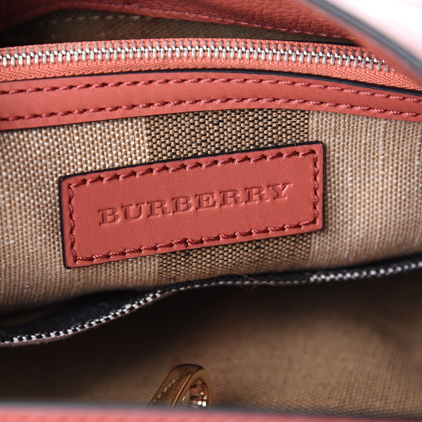 Canvas Mega Check Medium Ashby Tassel Hobo Cinnamon Red