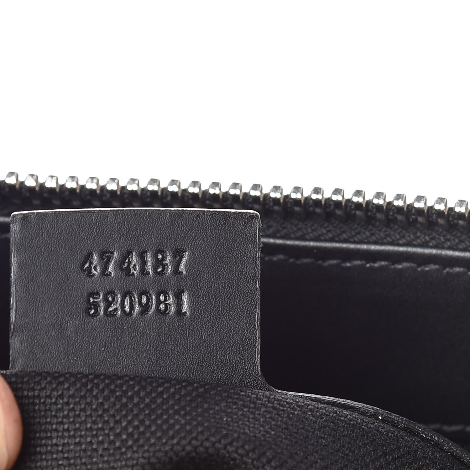 Gucci GG Supreme Monogram Appia Calfskin Web Flat Messenger Bag Black Grey 9 of 9