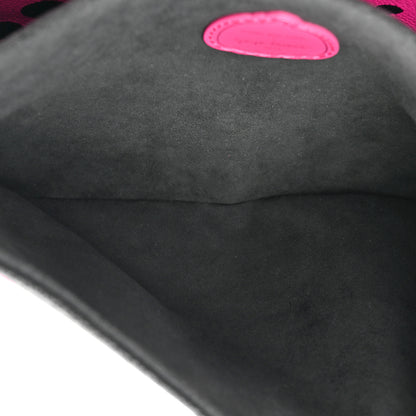 Louis Vuitton LV x YK Empreinte Monogram Giant Pochette Metis Black Fuchsia 5 of 11