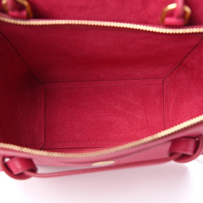 Celine Grained Calfskin Nano Belt Bag Pink 4 of 8