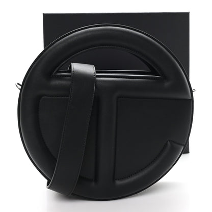 Telfar Vegan Leather Major Circle Bag Black 12 of 12
