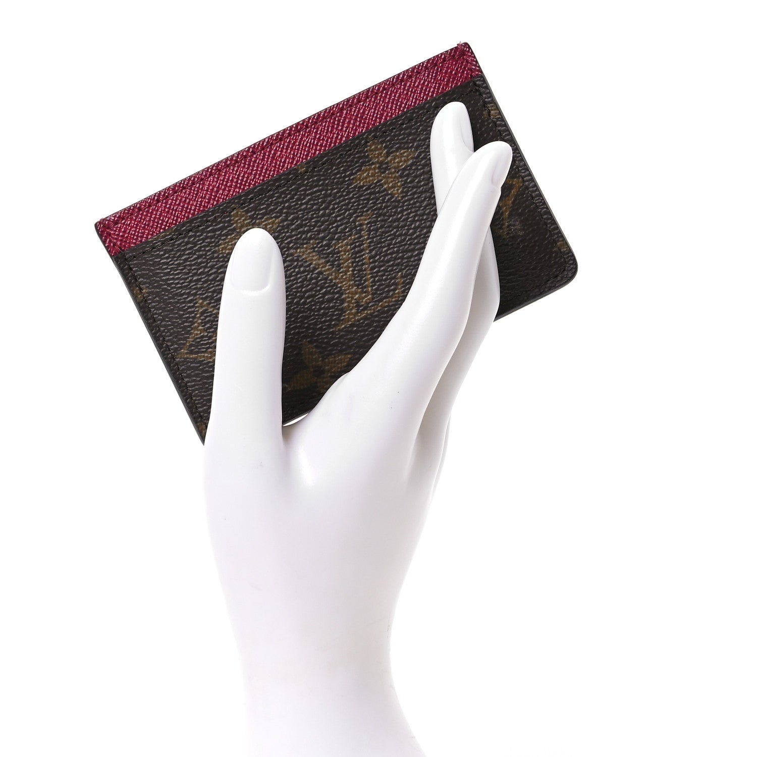 Louis Vuitton Monogram Card Holder Fuchsia 2 of 7