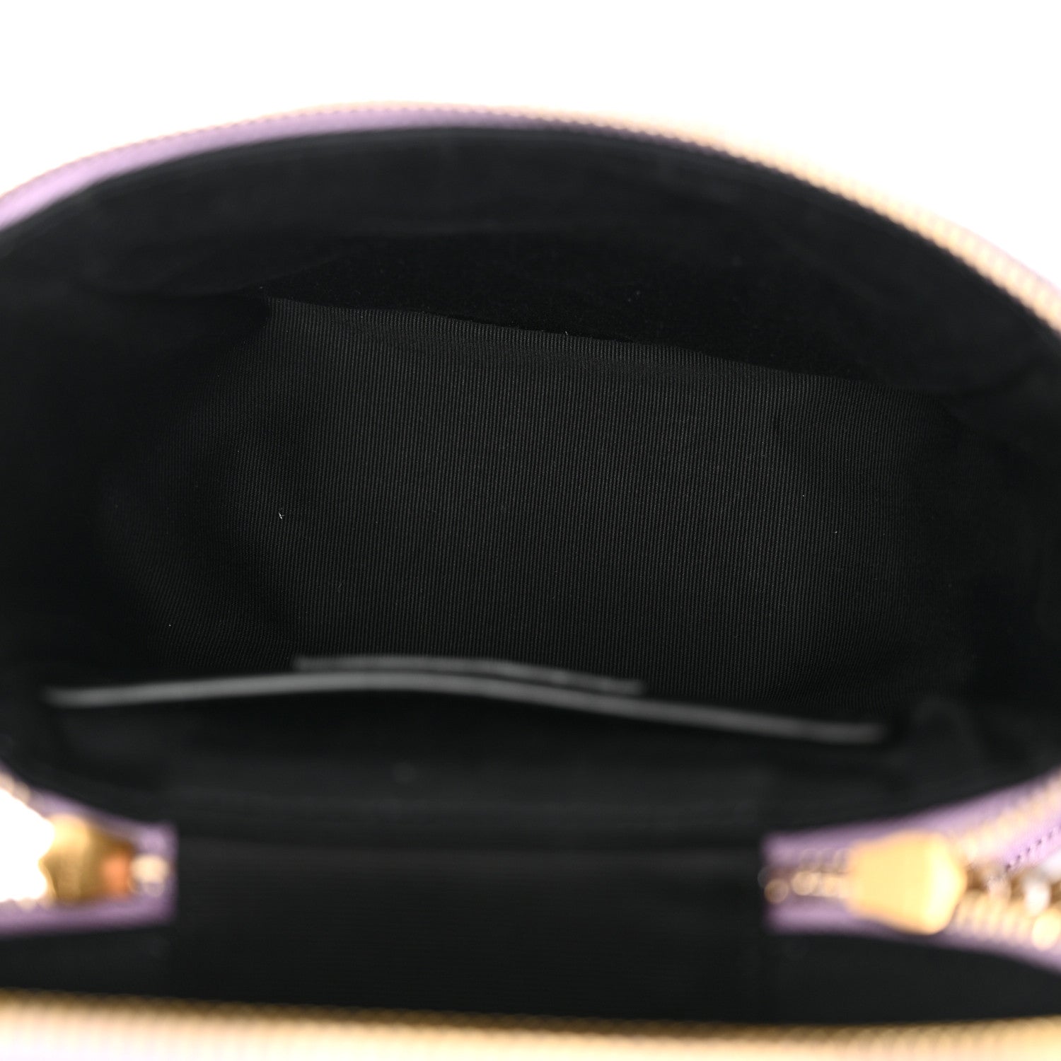 Saint Laurent denim Quilted 80's Vanity Bag Bleached Lilac 5 of 10
