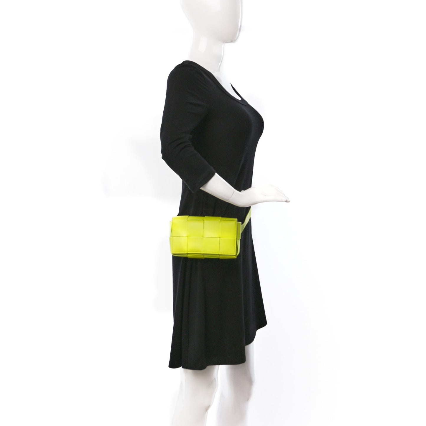 Nappa Maxi Intreccio The Belt Cassette Bag Kiwi