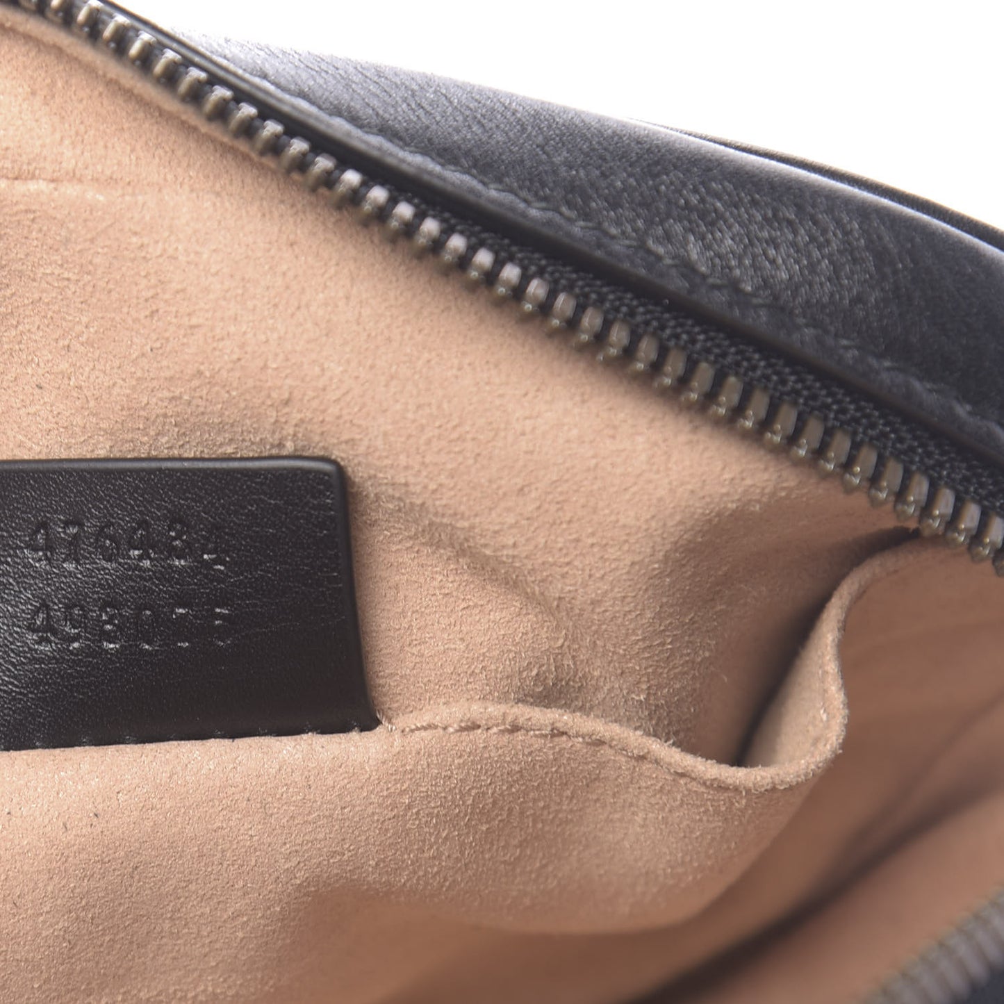 Calfskin Matelasse GG Marmont Belt Bag 95 38 Black