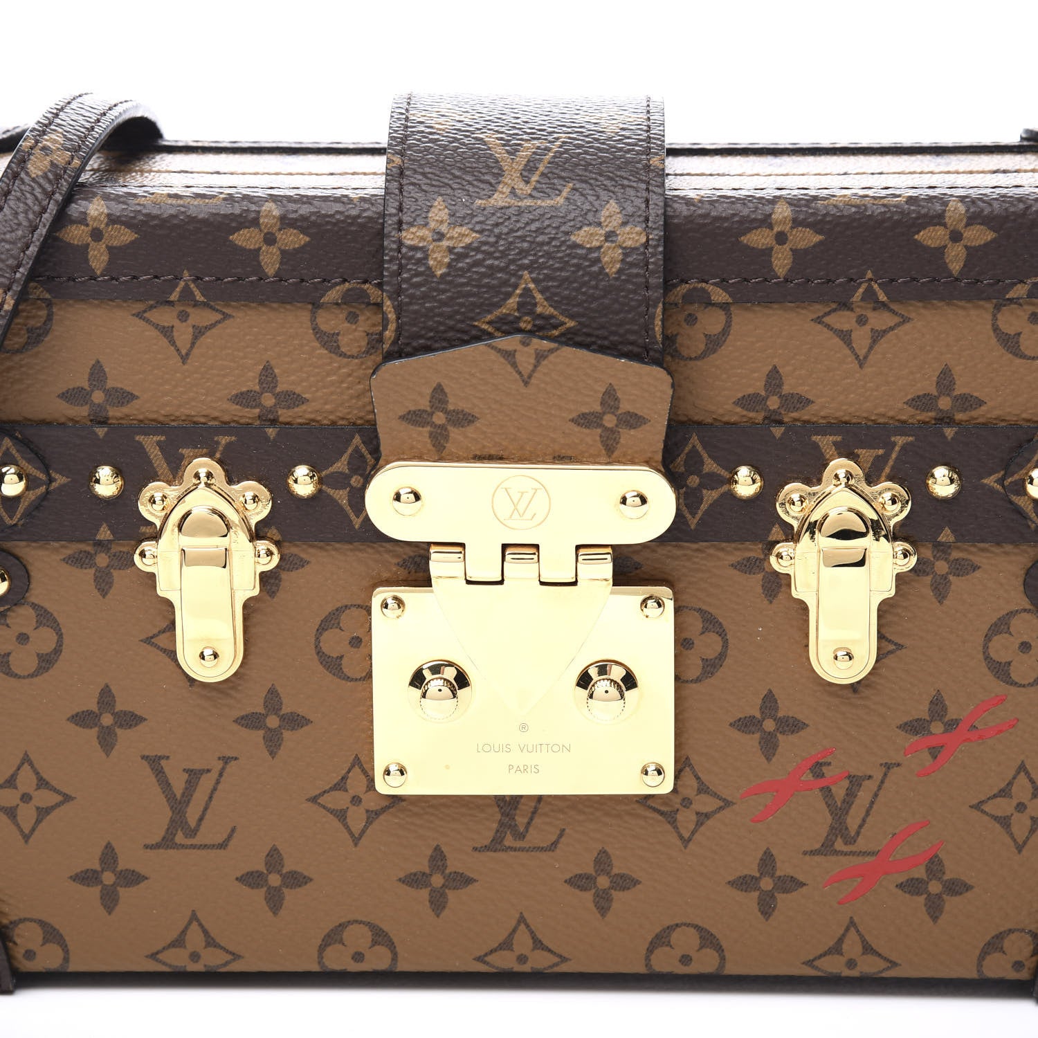 Louis Vuitton Reverse Monogram Petite Malle 8 of 9
