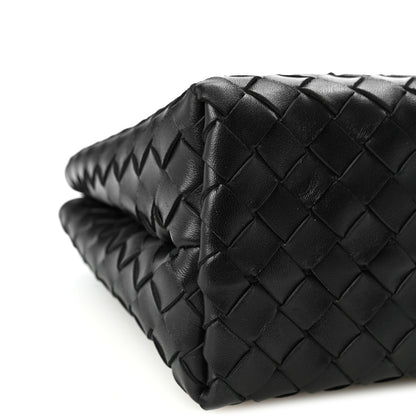 Bottega Veneta Nappa Intrecciato Small Andiamo Shoulder Bag Black 8 of 9