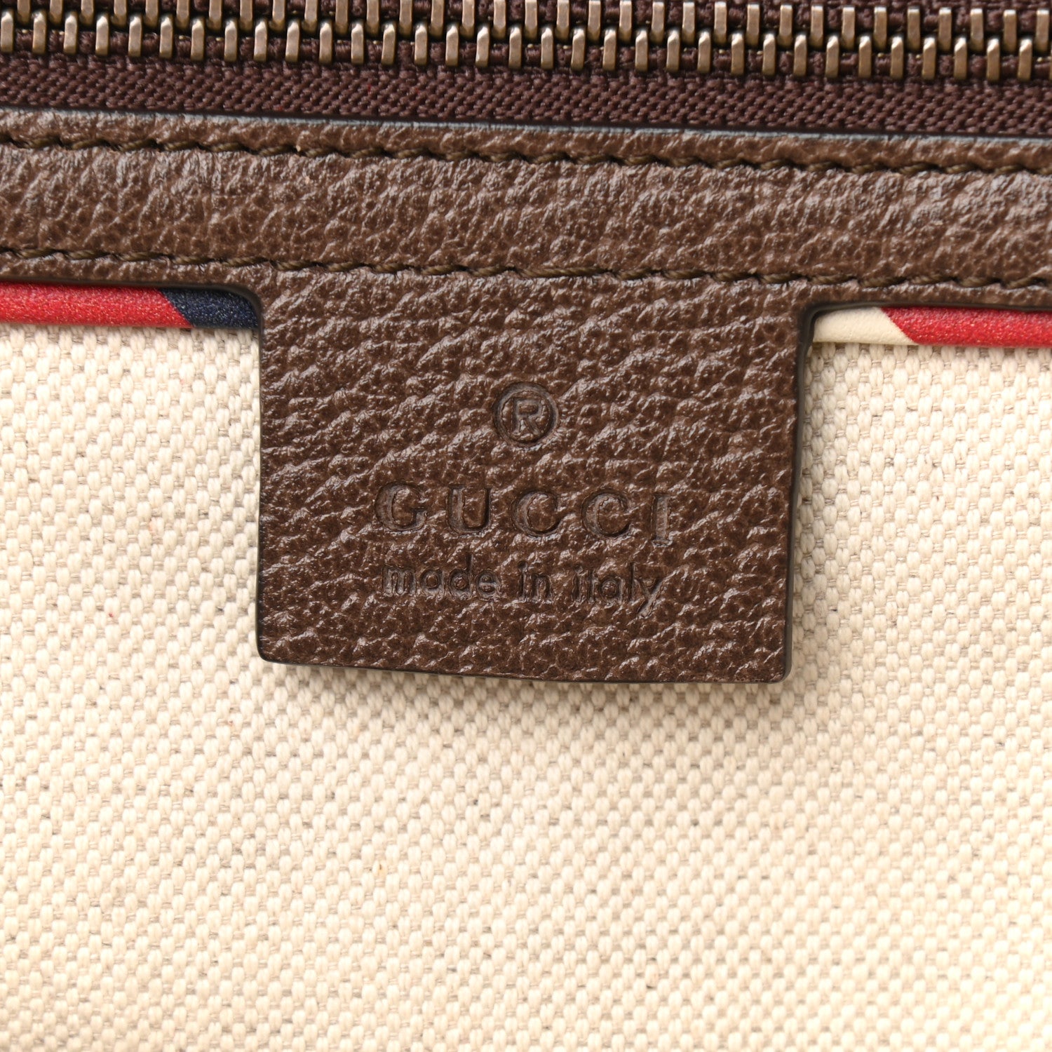 Gucci Soft GG Supreme Monogram Courrier Medium Crossbody Tote Beige New Acero 6 of 13