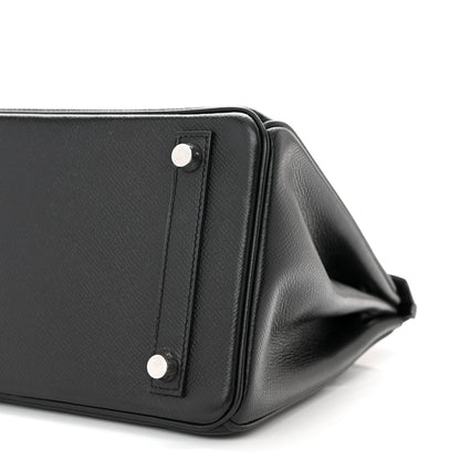 Hermes Epsom Birkin 25 Black 10 of 11