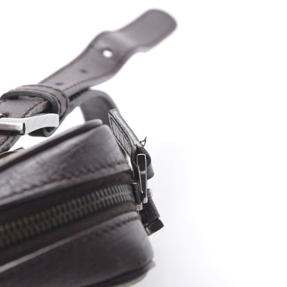 Gucci GG Supreme Monogram Canvas Web Shoulder Bag Brown 10 of 11