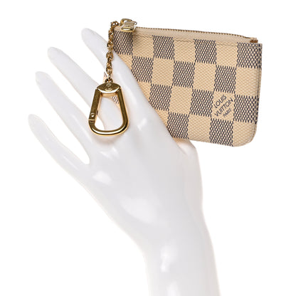 Louis Vuitton Damier Azur Key Pouch 2 of 8