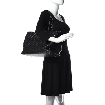 Chanel Caviar Quilted XL Grand Shopping Tote GST Black 2 of 10