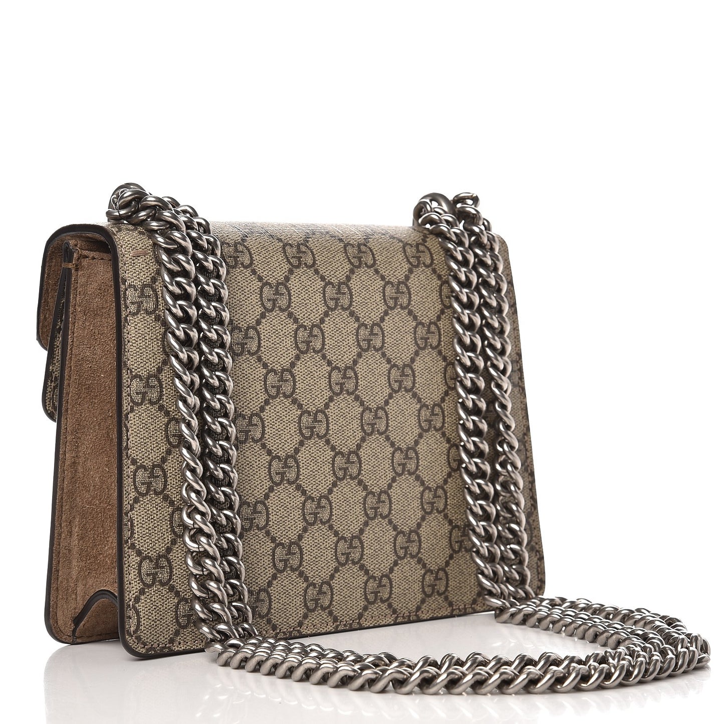 GG Supreme Monogram Mini Dionysus Shoulder Bag Taupe