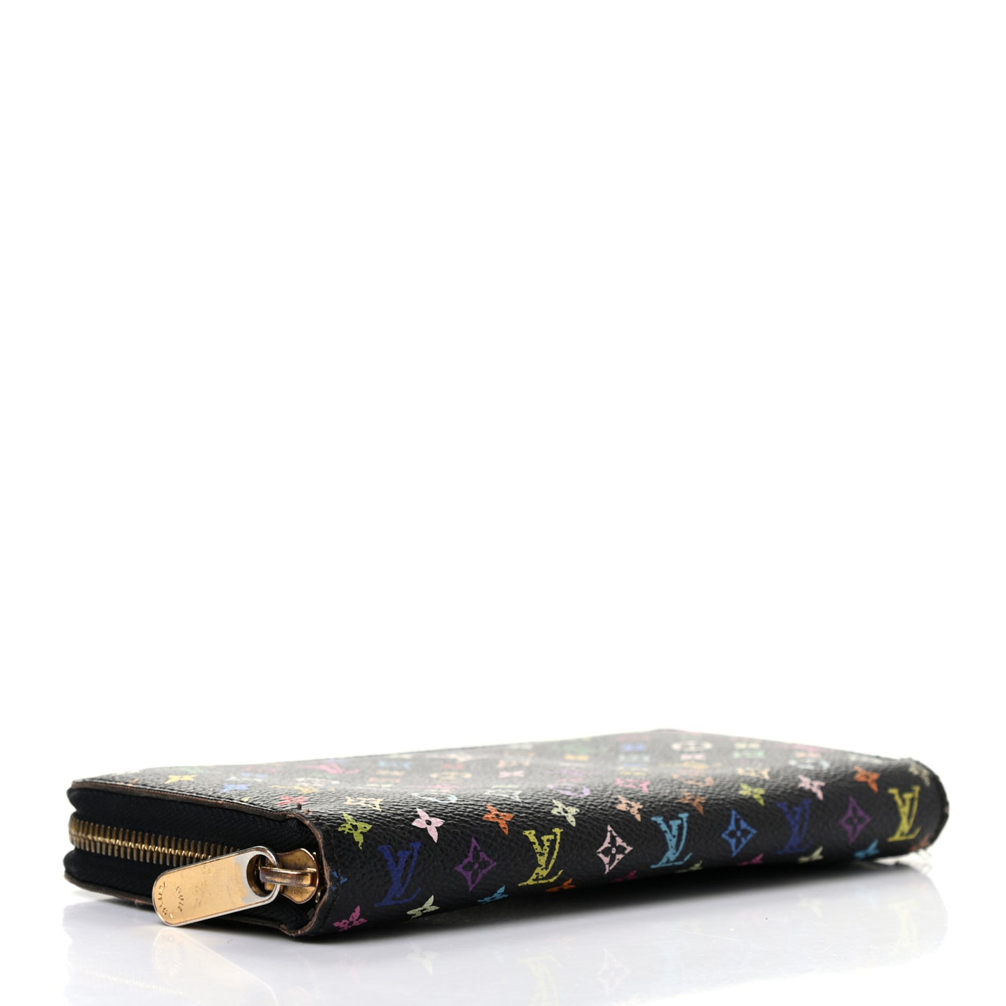 Monogram Multicolor Zippy Wallet Black