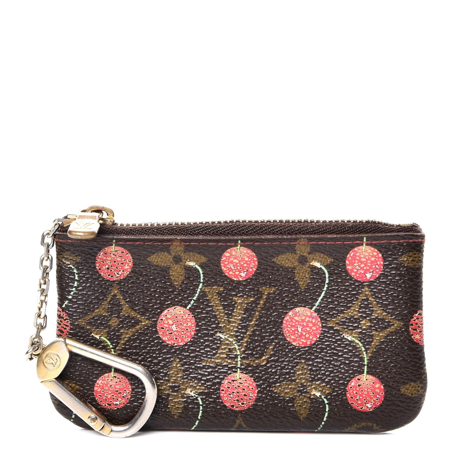 Monogram Cerises Key Pouch