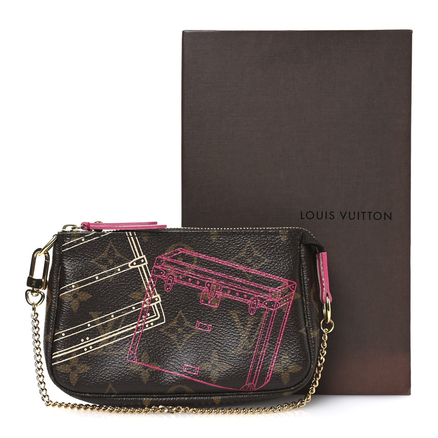 Monogram 2014 Christmas Animation Mini Pochette Accessories
