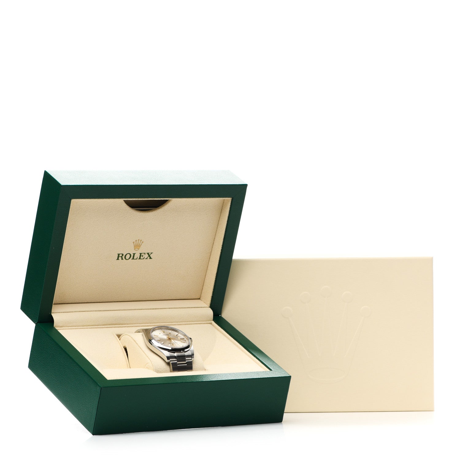 Rolex Stainless Steel 41mm Oyster Perpetual Watch Silver 124300 5 of 5