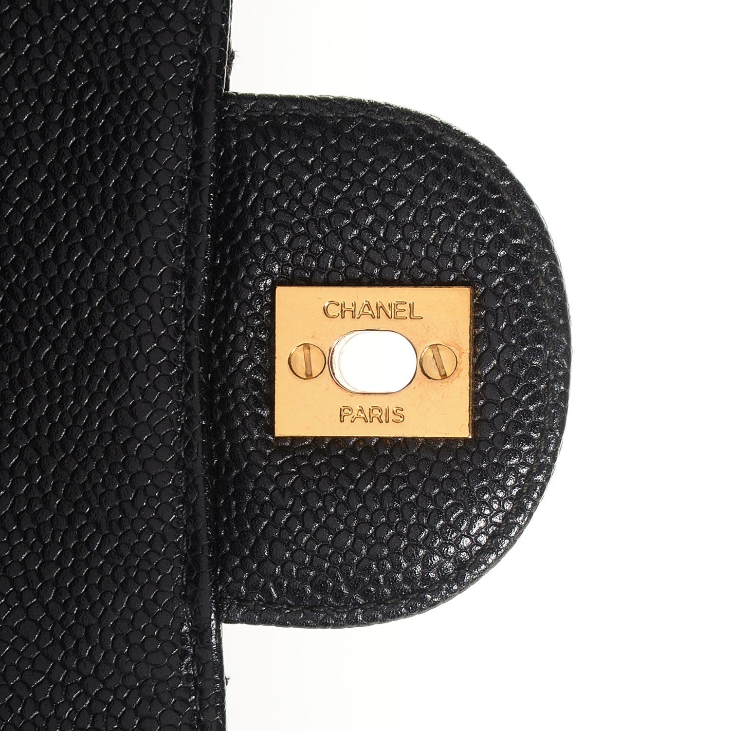 Chanel Caviar Jumbo Single Flap Black 9 of 9